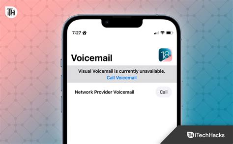 how to fix visual voicemail is currently unavailable on iphone