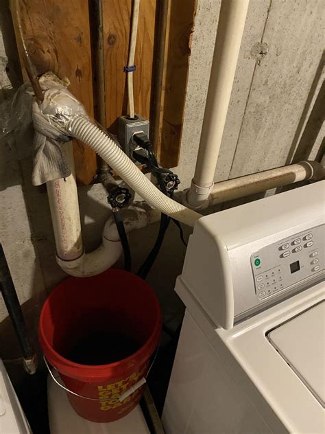 How To Fix Washer Drain Pipe Overflow