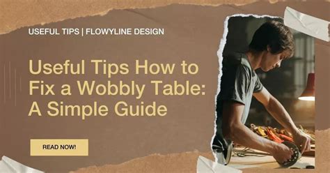 How To Fix Wobbly Drafting Table