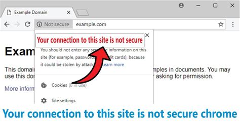 How To Fix Your Connection Is Not Secure In Chrome