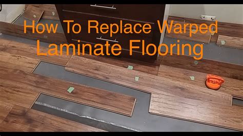 how to flatten warped laminate flooring
