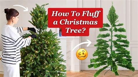 How To Fluff A Tree Fast