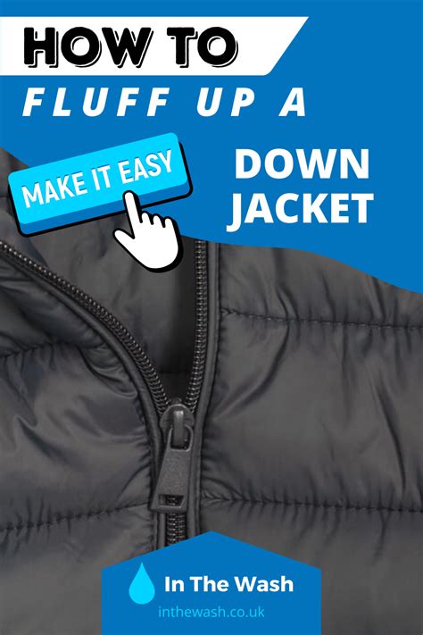 How To Fluff My Down Jacket