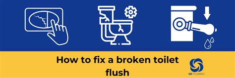 How To Flush A Toilet With A Broken Flusher