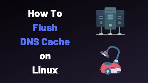 how to flush dns cache linux