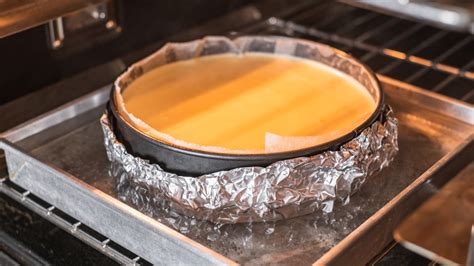 How To Foil Wrap Cheesecake