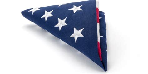 How To Fold A Flag For A Shadow Box
