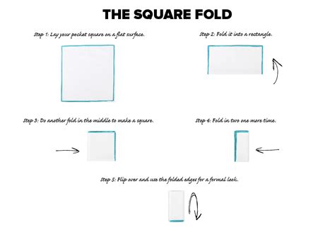 How To Fold A Rectangle Pocket Square
