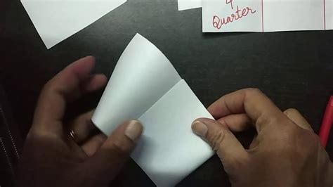 How To Fold A Wrap In Quarters
