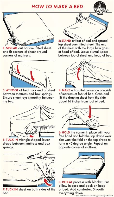 How To Fold Bed Sheets Corner