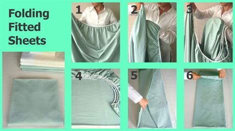 how to fold bed sheets with elastic