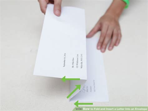 How To Fold Document Into Envelope