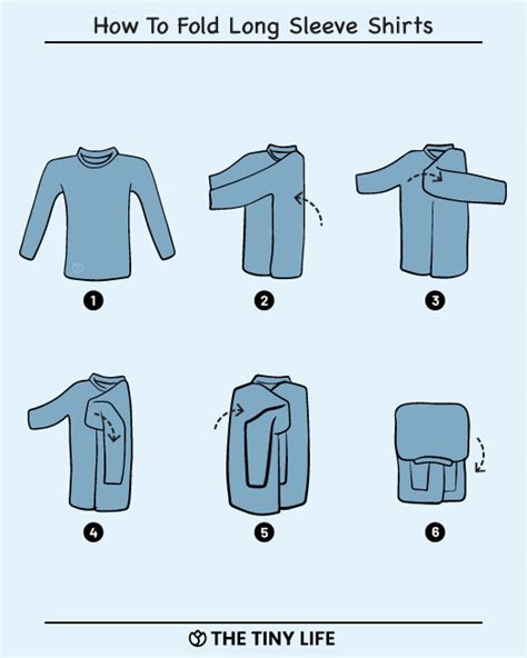 How To Fold Shirts Tiny