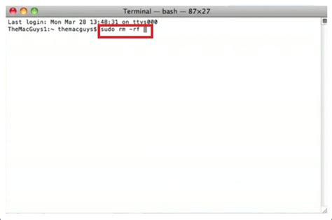 How To Force Empty Trash On A Mac