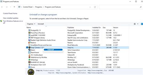 how to force remove a program windows 10