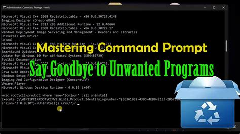 how to force uninstall a program windows 11 using cmd