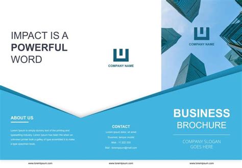 how to format a brochure in google slides