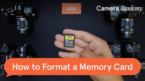 How To Format A Memory Card In A Camera