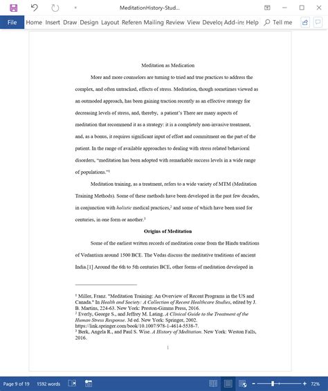 how to format a paper in turabian