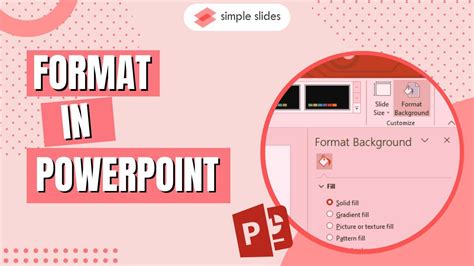how to format a ppt presentation