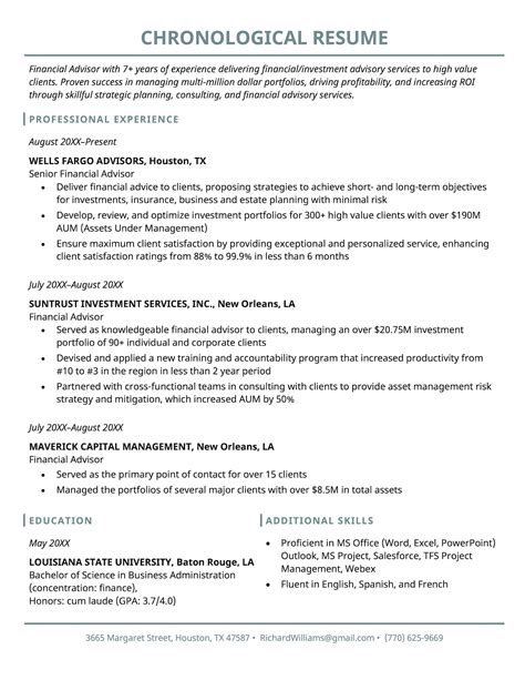 how to format a resume in 2024