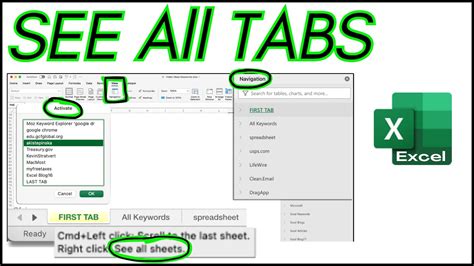 how to format all tabs in excel at once