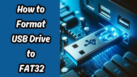 how to format flash drive to fat32 on chromebook