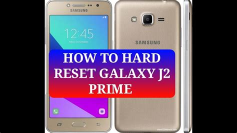 How to format Galaxy J2 Ace or J2 Prime YouTube