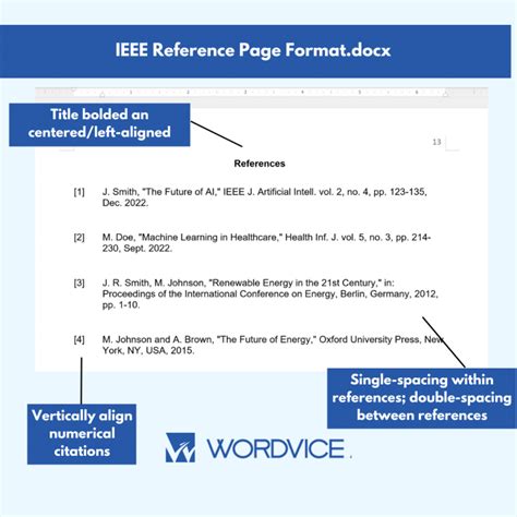 how to format ieee references in google docs