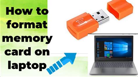How To Format Memory Card Using Laptop