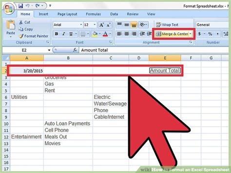how to format pages in excel