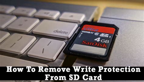 How To Format Write Protected Micro Sd Card