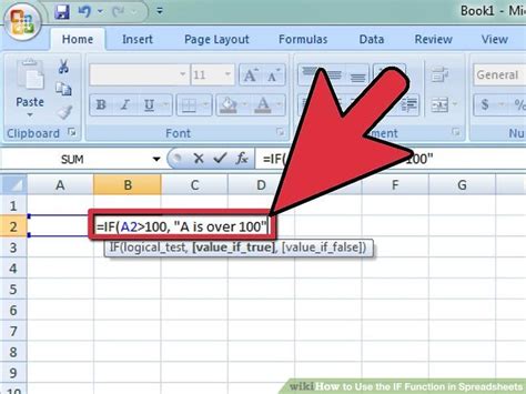 how to formula work in a spreadsheet