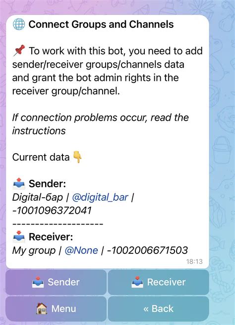 how to forward a group on telegram