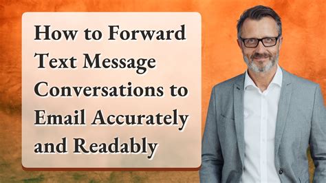 how to forward a text message to my email address