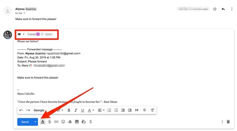 how to forward mail from gmail account