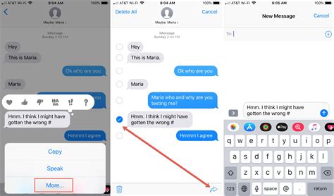 how to forward messages from iphone to mac