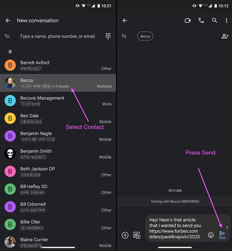 how to forward text messages in google messages