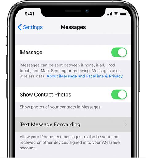 how to forward text messages to email on iphone