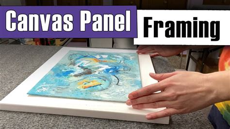 How To Frame A Canvas With Mat