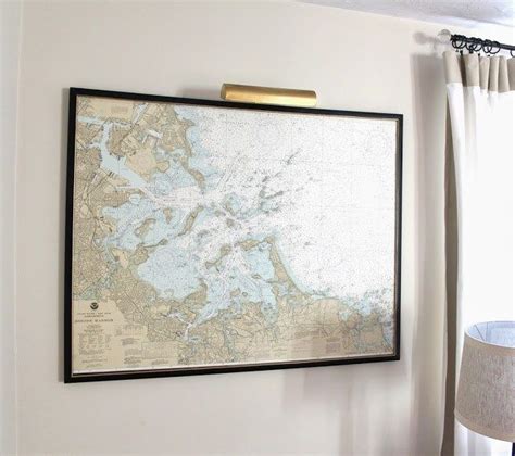 How To Frame A Large Map
