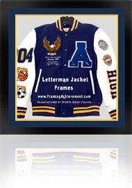 How To Frame A Letterman Jacket