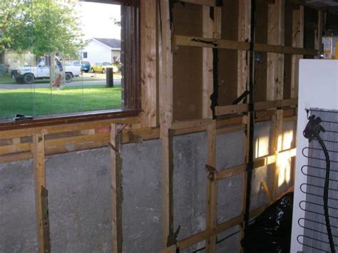 How To Frame A Partial Basement Wall