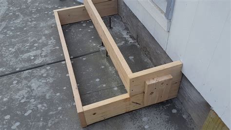 how to frame a step
