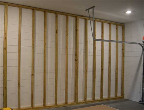 How To Frame A Wall For A Garage