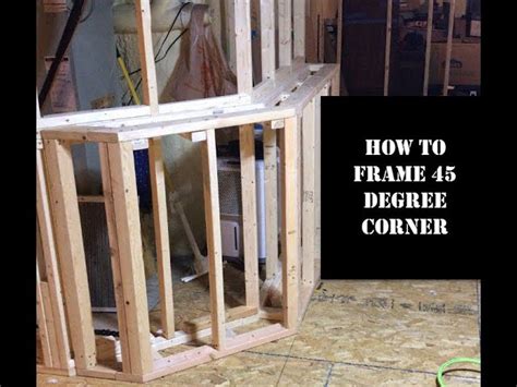 How To Frame An Angled Corner