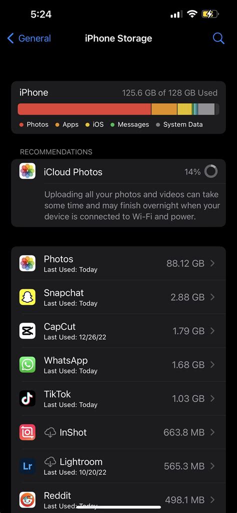 how to free up iphone storage space