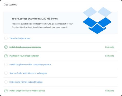 how to free up space in dropbox