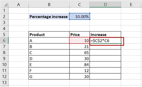 how to freeze cells formula in excel