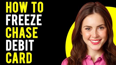 how to freeze chase credit card